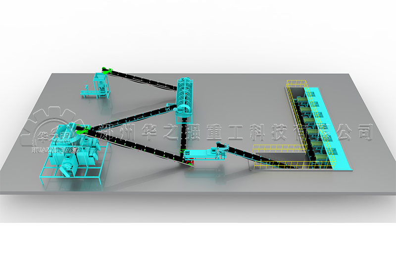 牛糞有機肥加工設備生產線，小型有機肥加工設備生產線多少錢